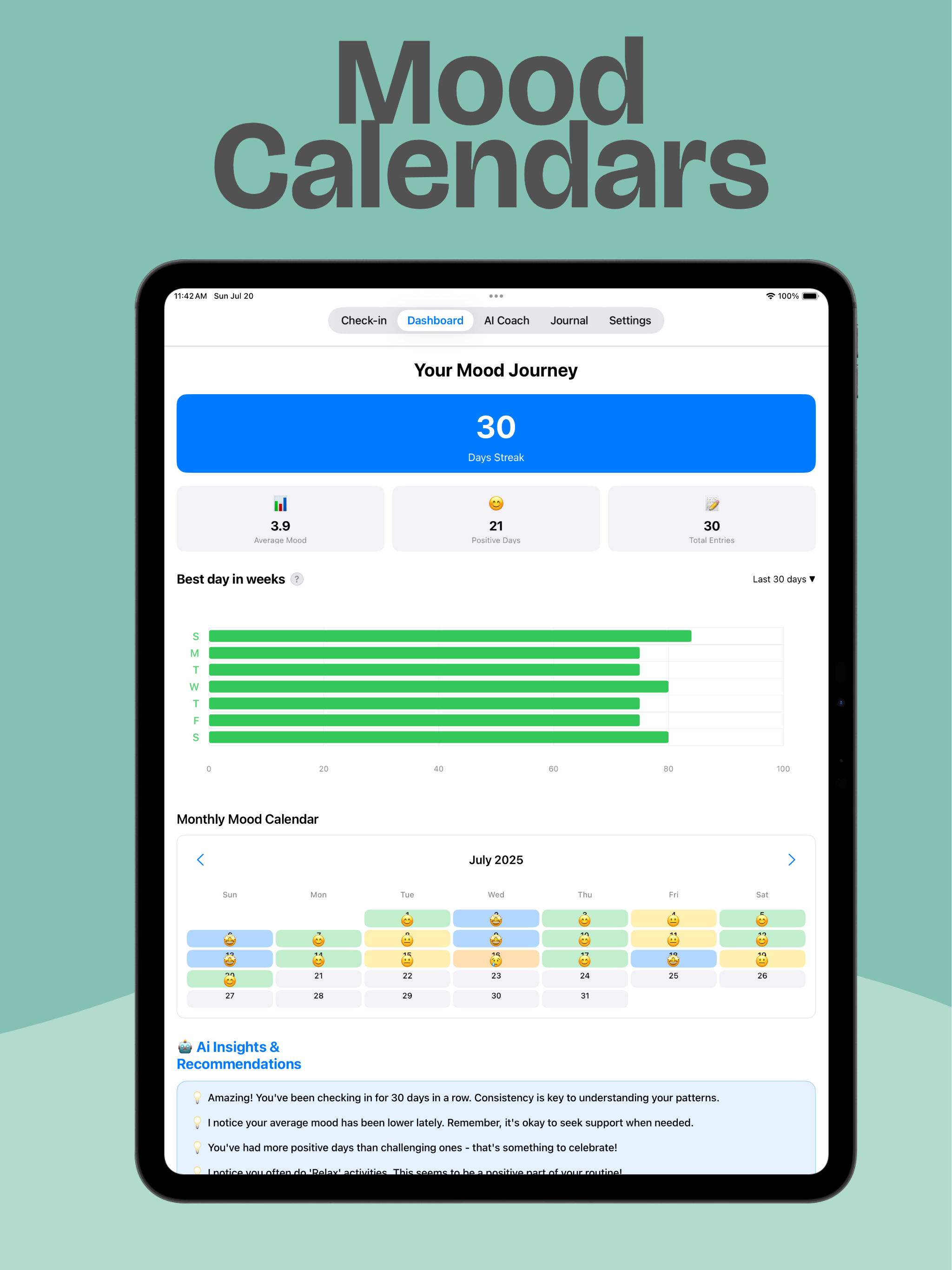 My Mood: Ai Powered Journal