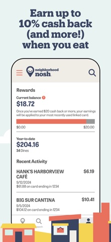 Neighborhood Nosh iPhone screenshot