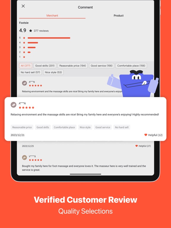 FunNow - Last Minute Unlimited iPad screenshot 6 - Lifestyle app