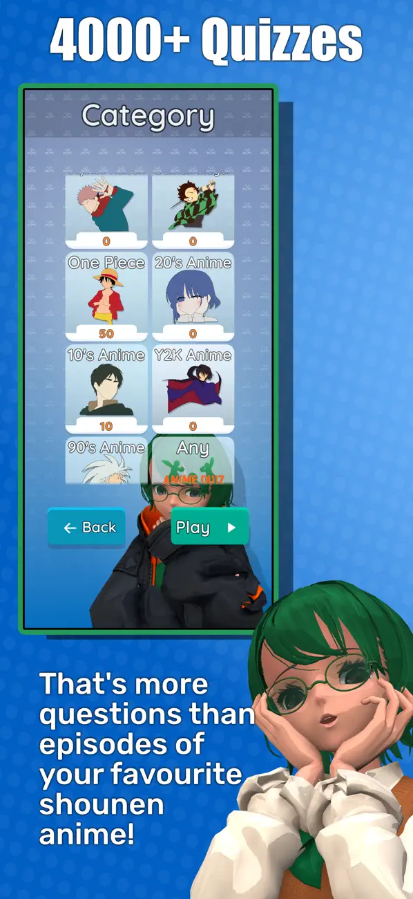 Screenshot #2 pour Anime Quiz Party