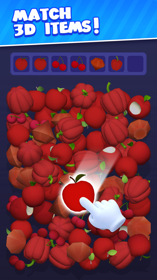 #1. Match Mania 3D - Tile Game (iOS) 来自: JoyGame Studio Limited