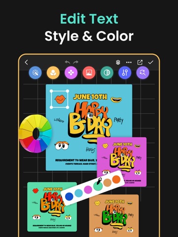 Social Media Post & Ad Maker iPad screenshot