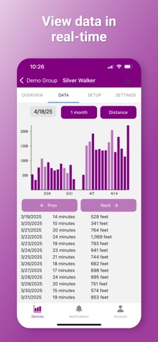 WalkWise App Screenshot 3 of 4