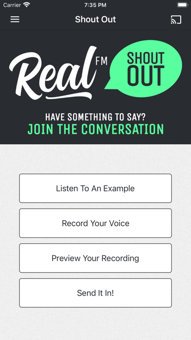 100.3 Real FM Screenshot