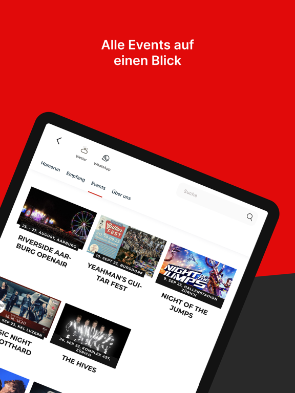Virgin Radio Switzerland iPad screenshot 4 - Music app
