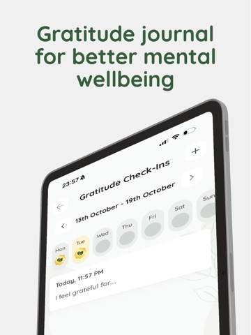 Healthy Roots: Selfcare Habits iPad screenshot