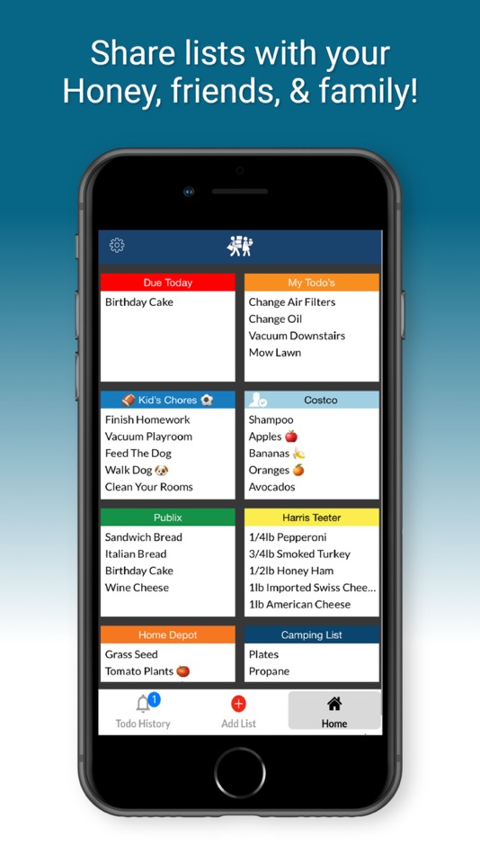 #3. HoneyDew: To-Do Lists & Tasks (iOS) Podle: HoneyDew List, LLC