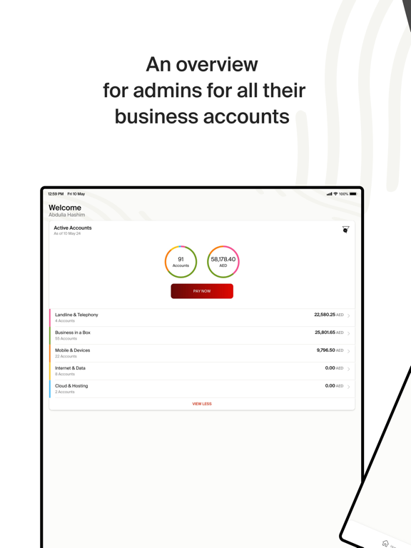 Screenshot #4 pour e& Business UAE