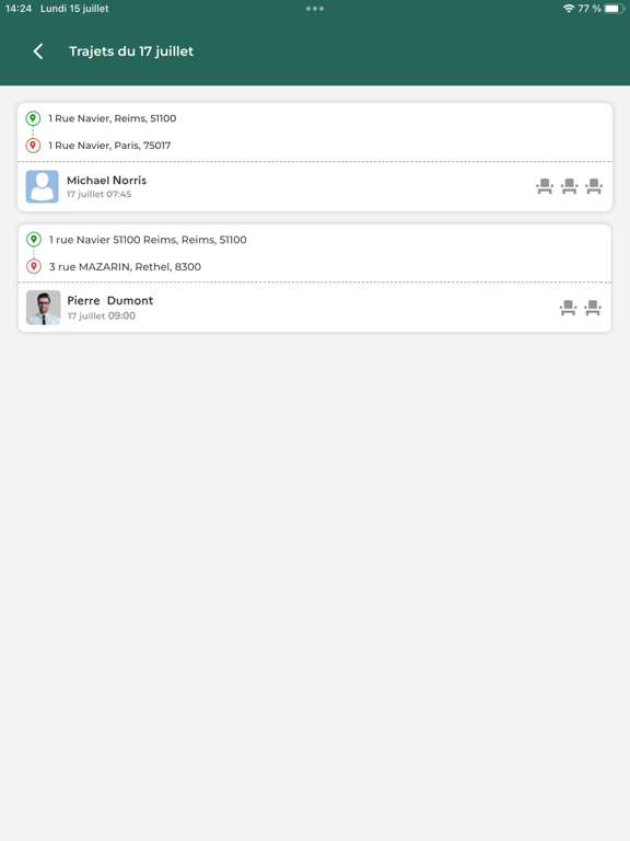 Screenshot #5 pour Acovoit - App de covoiturage