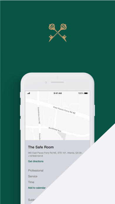 The Safe Room iPhone screenshot 1 - Lifestyle app