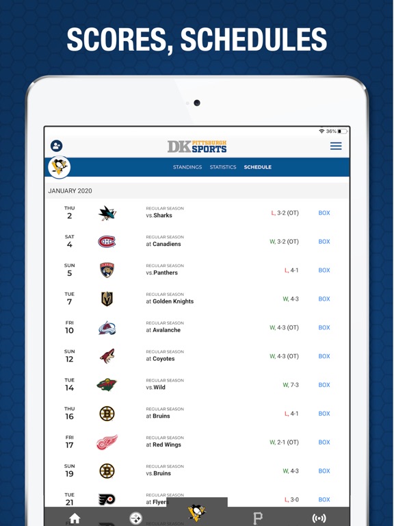 Screenshot #6 pour DK Pittsburgh Sports