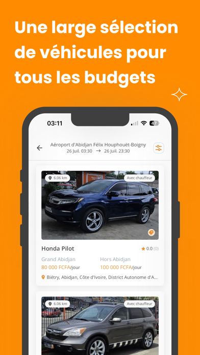 Primecar: Location, achat auto Screenshot