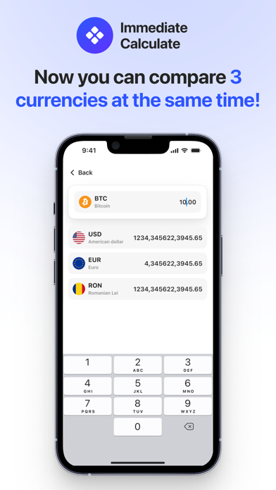 Immediate Calculator Screenshot