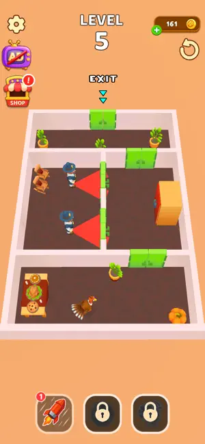 Turkey Escape: Farm Breakout! screenshot 2