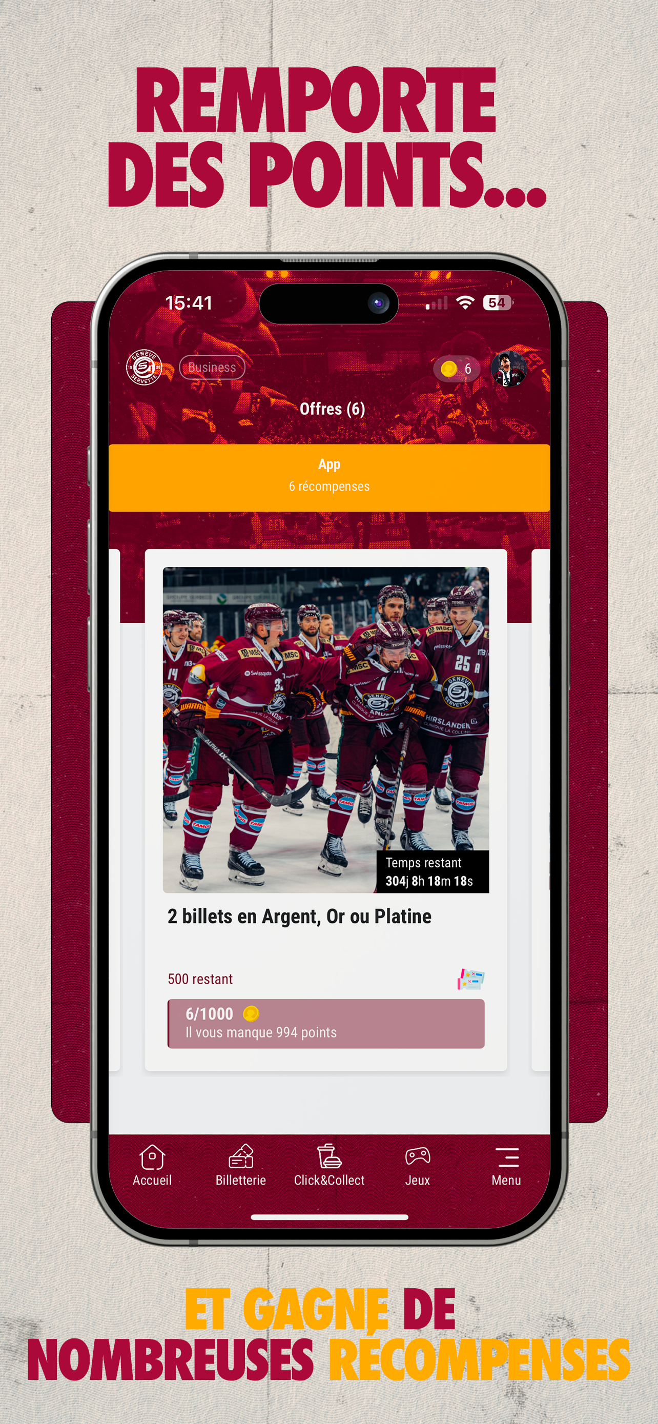 Genève-Servette HC screenshot 5