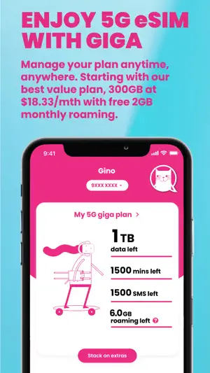 giga! Best Telco in an App screenshot 3