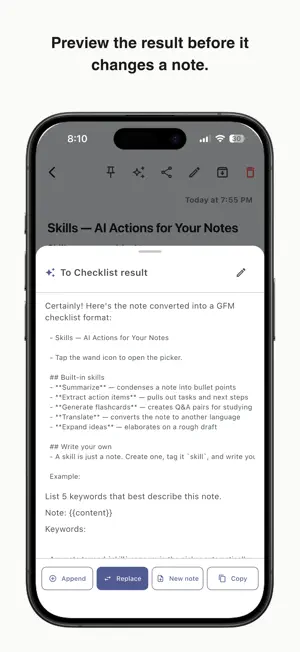 Mindverse: Private AI Notes screenshot 4