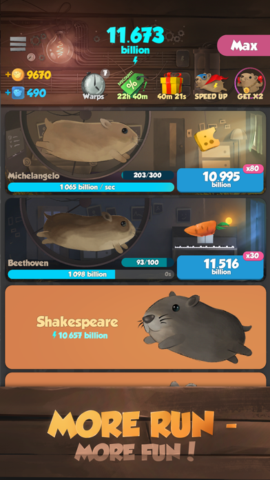 Hamsters: Idle Game Screenshot