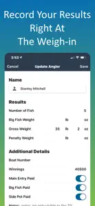 Weighfish TD screenshot #1 for iPhone