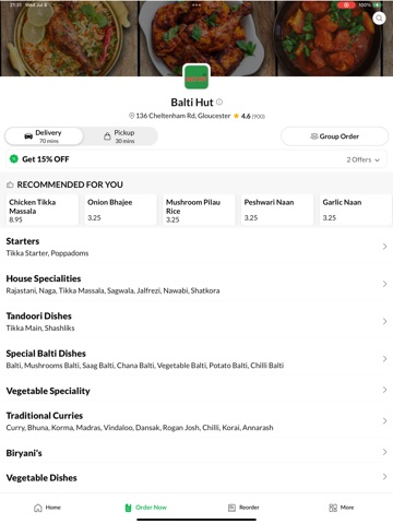 App screenshot