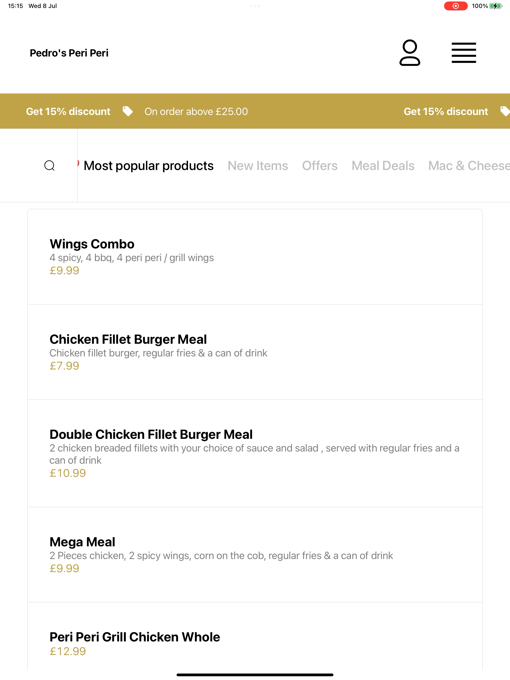 Pedro's Peri Peri screenshot 13