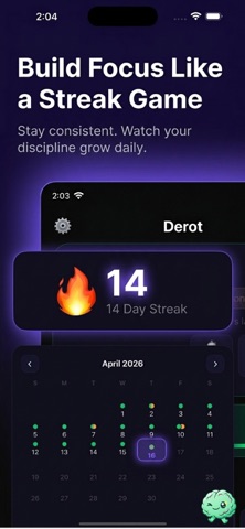 Derot: Focus & Screen Time screenshot