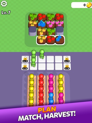 Harvest Match iPad screenshot