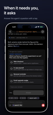 Tailscode: Coding Agent Remote screenshot 8