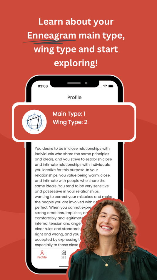 #1. Enneagram 9 Type (iOS) 由: Mobil Akademi