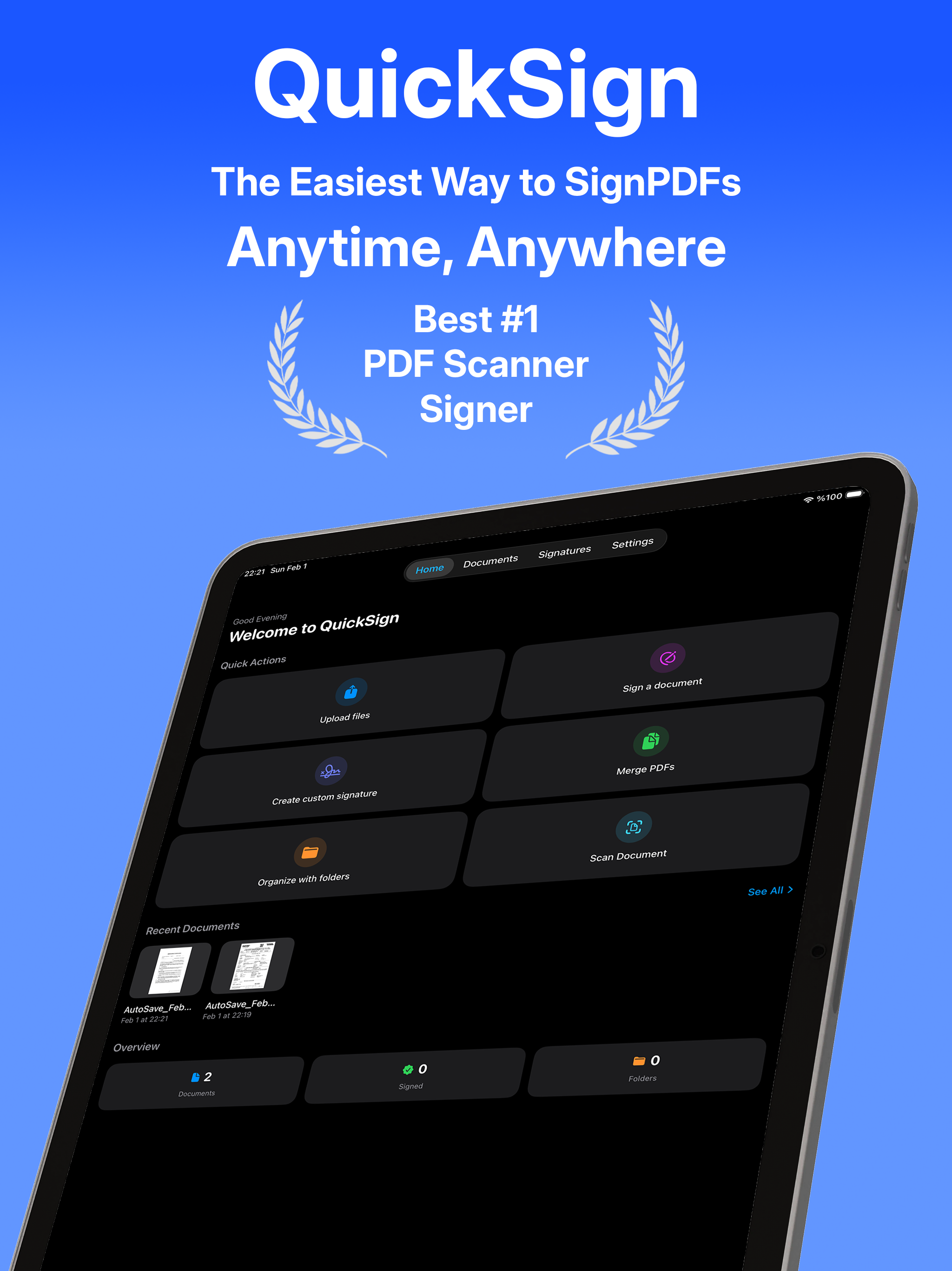QuickSign eSign: PDF Scanner