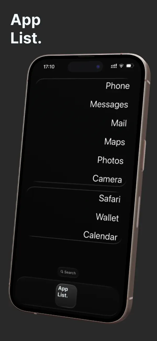 Screenshot #1 pour AppList.