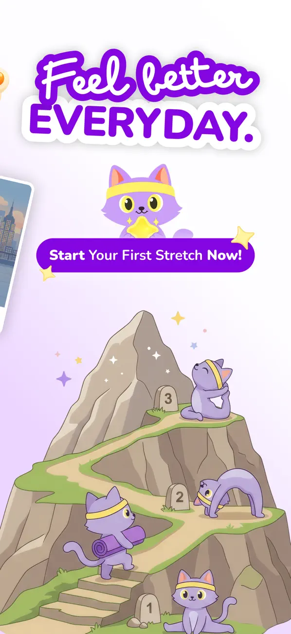 Mochi stretching rewards screenshot