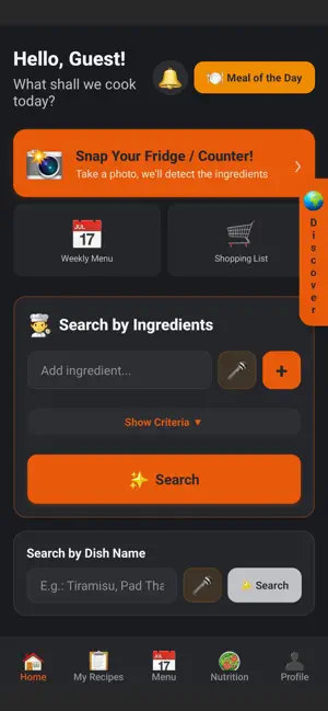 Savora: AI Recipes & Cuisines screenshot 1
