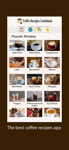 Coffee Recipes Cookbook screenshot