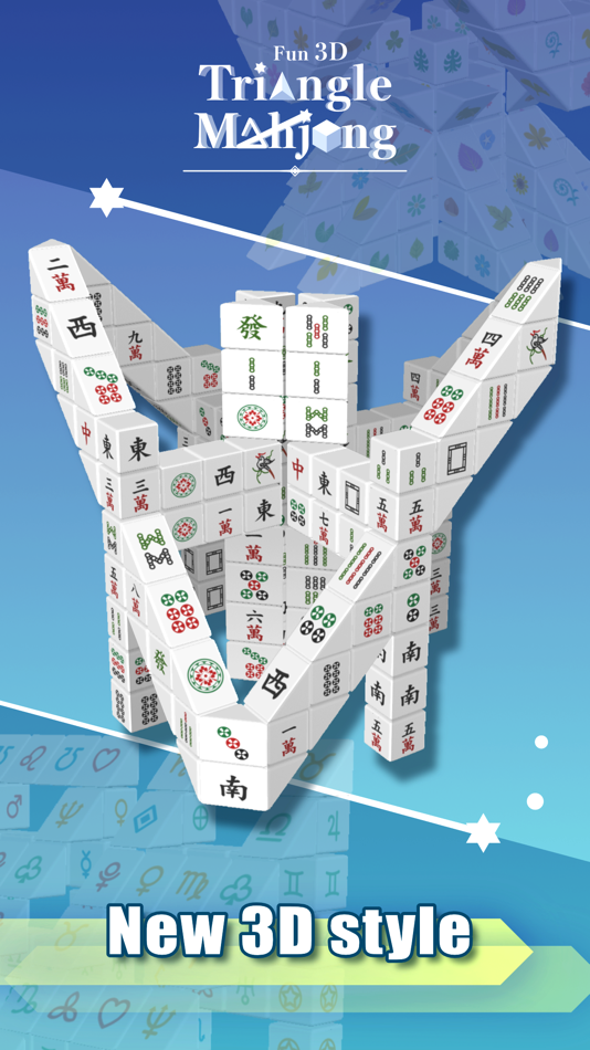 #3. Triangle Mahjong Fun 3D (iOS) Door: Gempro Technology Inc.