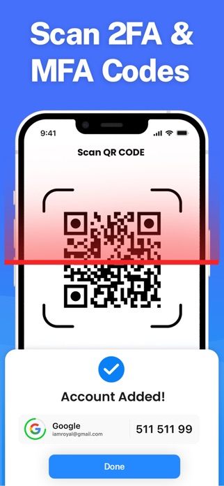 Authenticator App : 2FA & MFA Screenshot 2 of 6