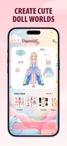 Paperdoll: Cute Doll Maker Screenshot 6 of 6