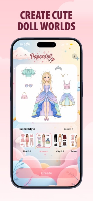 Paperdoll: Cute Doll Maker Screenshot 6 of 6