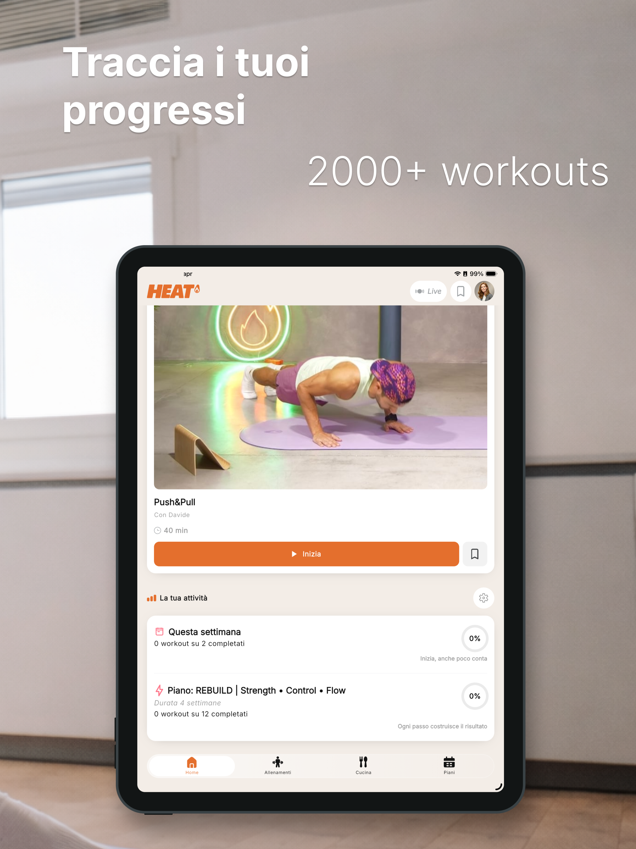 HEAT Fitness by Cotto al Dente screenshot 14