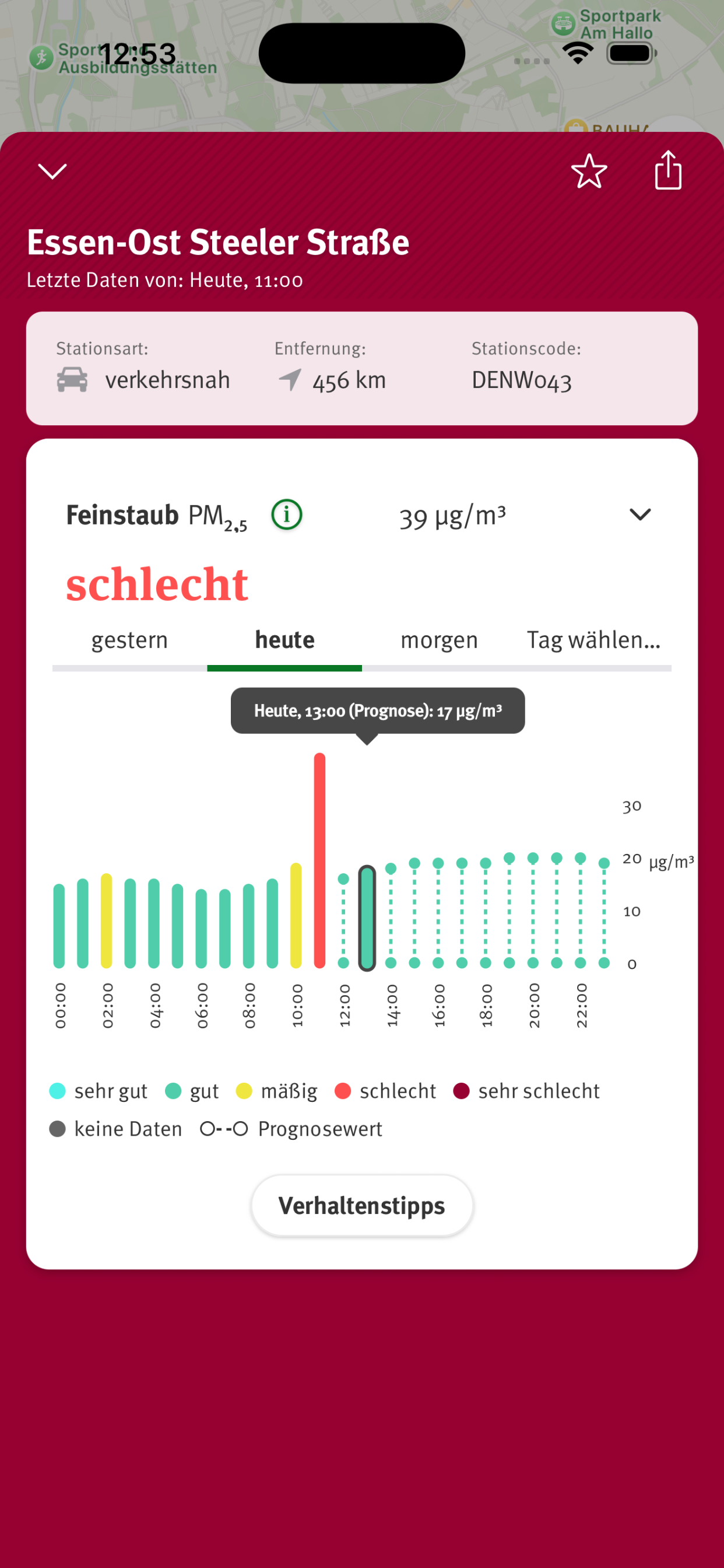 Luftqualität screenshot 3