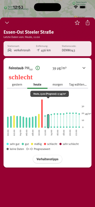 Luftqualität Screenshot 3 of 5