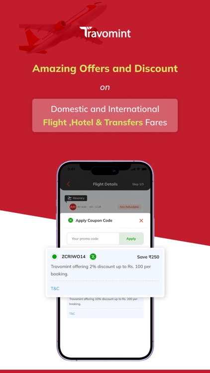 Travomint Flight, Hotels & Car