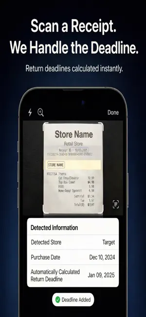 RefundTrack – Return Deadline screenshot 3
