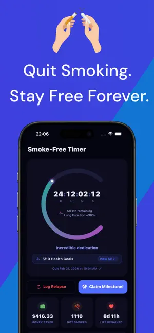 Soleo:Quit Smoking & Nicotine screenshot 1