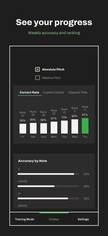 Pitch Perfector - Ear training Screenshot 7 of 8