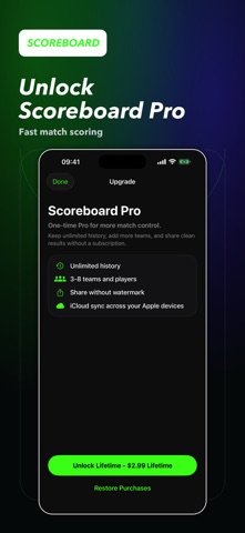 Scoreboard: Match Scorekeeper screenshot
