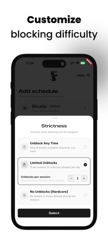 Focus Block:stop distractions screenshot