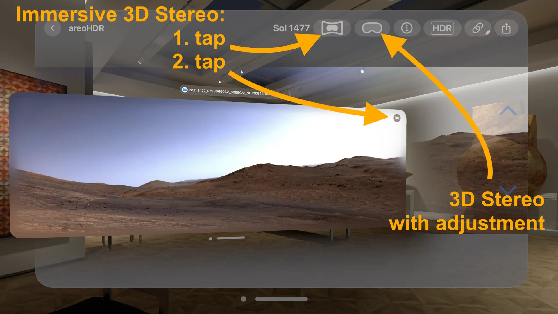 areoHDR screenshot 2