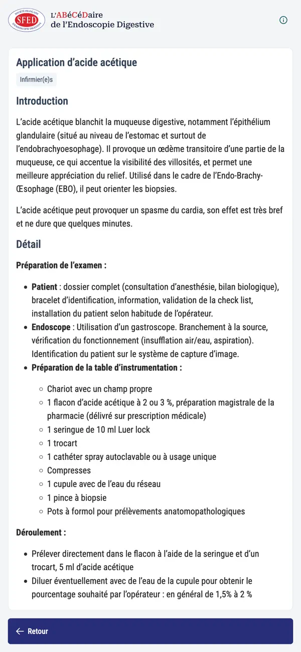 Screenshot #2 pour ABCDaire Endoscopie Digestive