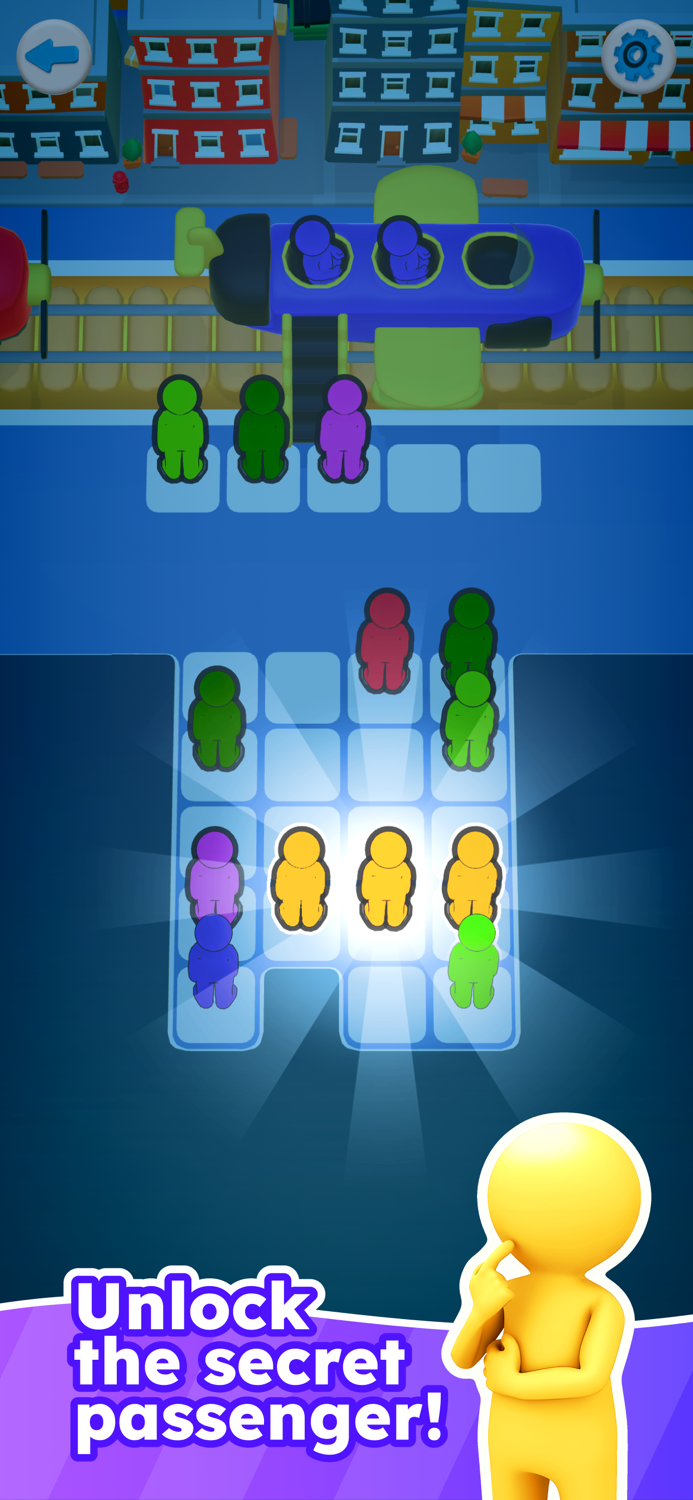 Subway Jam－ Bus Sorting Puzzle